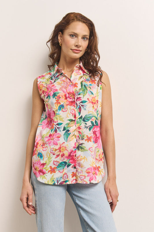 PRINCESS Bluse mit Blumenprint