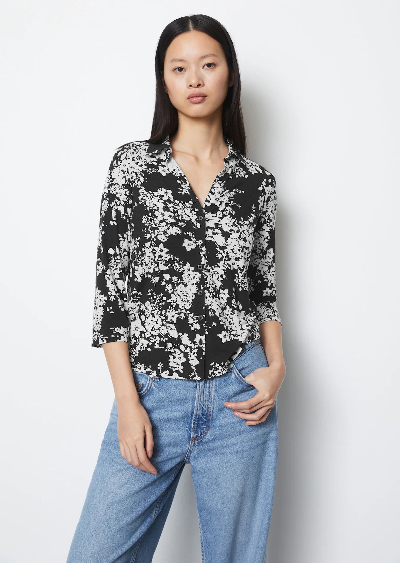 MARC O`POLO Jersey-Print-Bluse