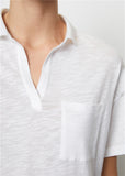 MARC O`POLO Polo-Shirt aus Organic Cotton-Viskose-Mix