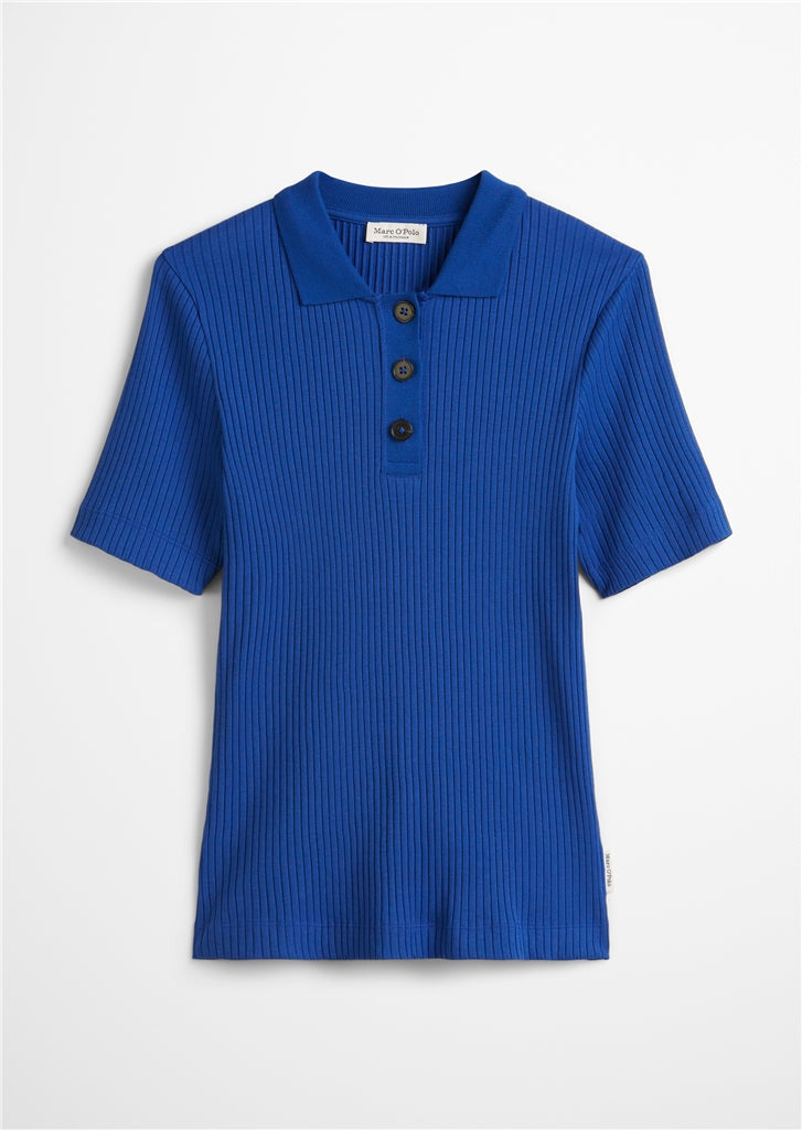 MARC O`POLO geripptes Polo Shirt