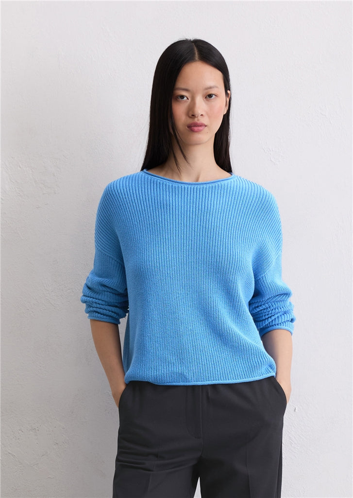 MARC O`POLO Pullover aus Heavy-Weight-Organic-Cotton