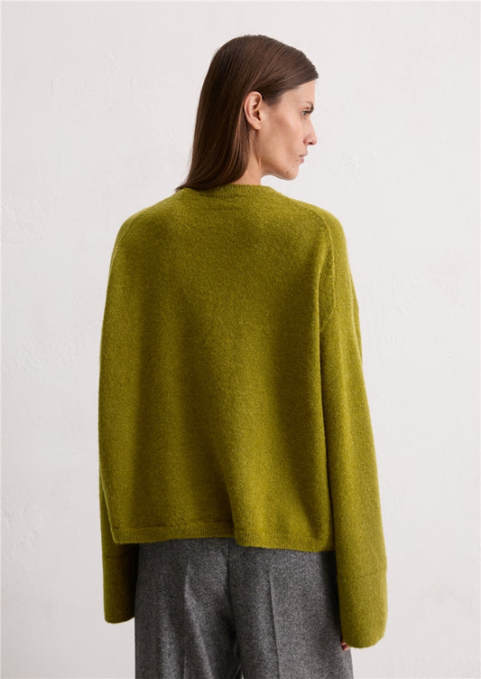 MARC O`POLO lässiger Pullover aus Schurwolle-Alpakamix