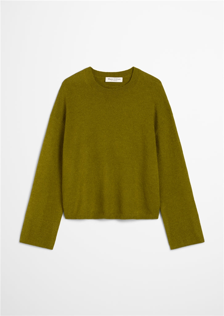 MARC O`POLO lässiger Pullover aus Schurwolle-Alpakamix