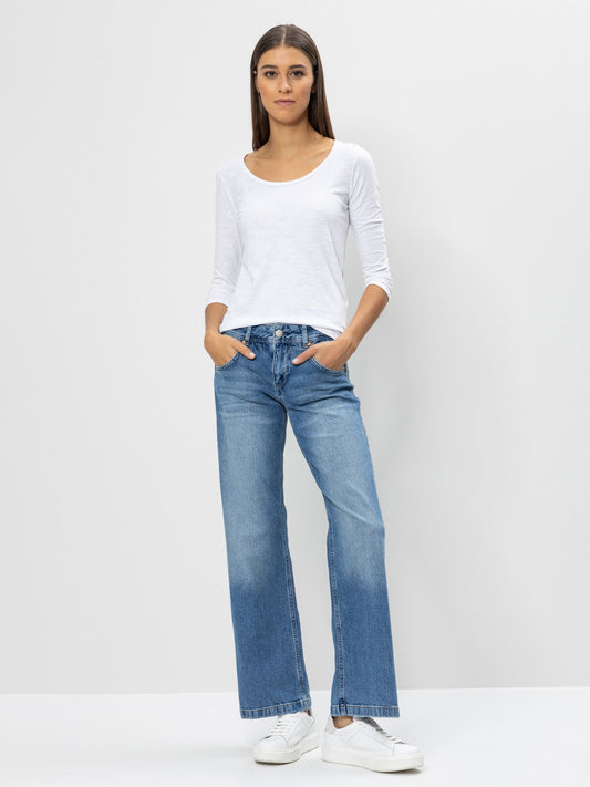 HERRLICHER Flared Jeans Edna
