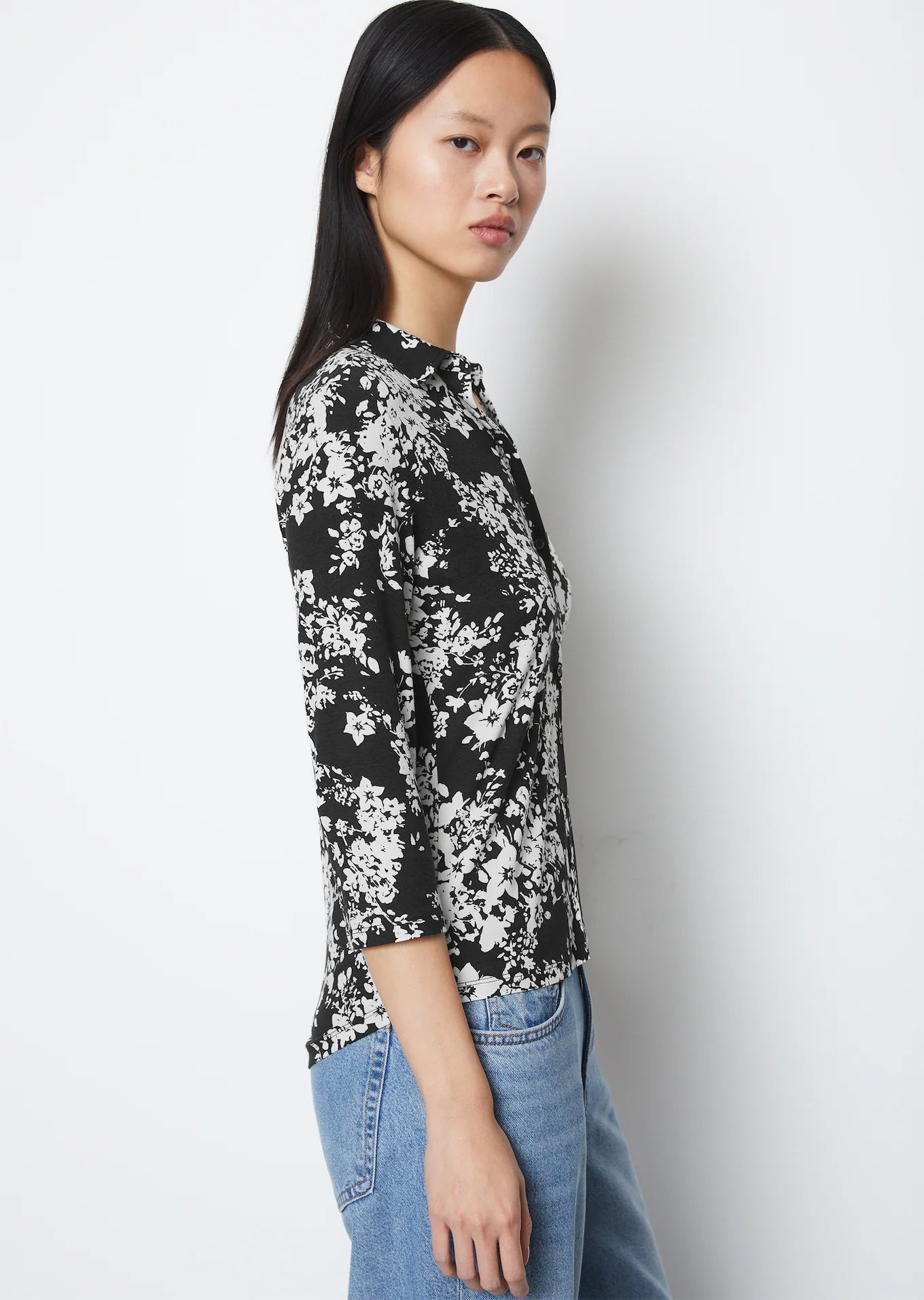 MARC O`POLO Jersey-Print-Bluse