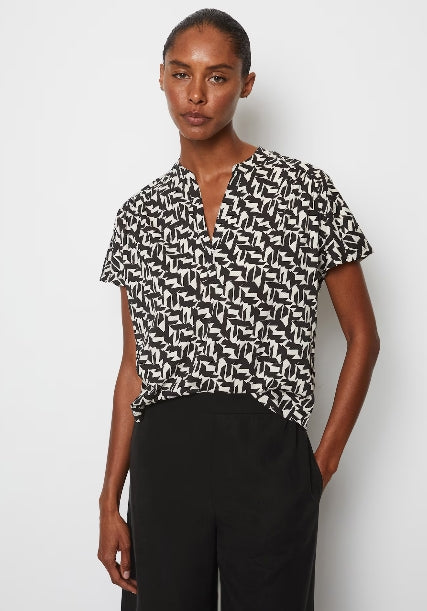 MARC O`POLO Print Jerseybluse