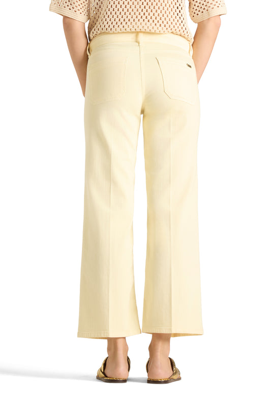 CAMBIO Coloured Denim Tess Pocket Cropped