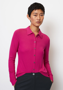 MARC O`POLO Jerseybluse aus Viskosemix
