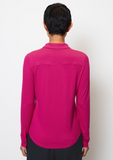 MARC O`POLO Jerseybluse aus Viskosemix