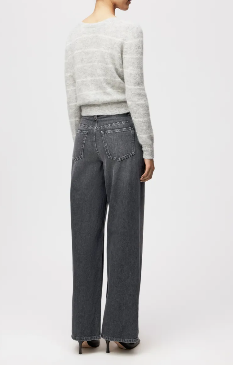 DRYKORN gestreifte Strickjacke Gertija