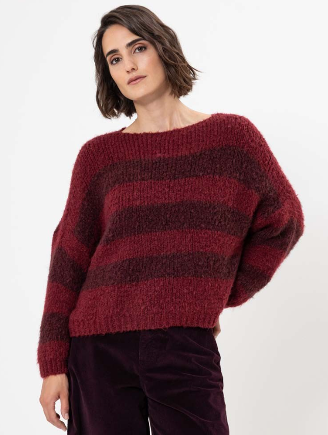 HERRLICHER Streifenpullover Leena