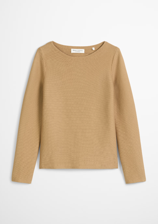MARC O`POLO Pullover aus Bio-Baumwolle