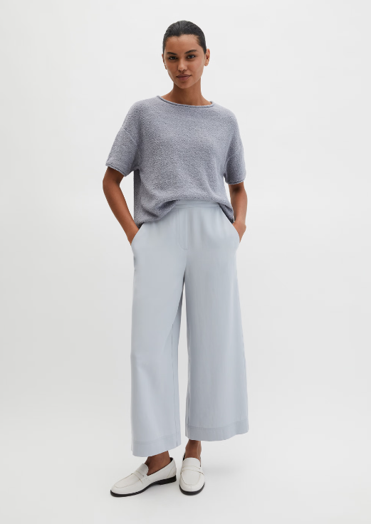 MARC O`POLO Kurzarmpullover aus Bouclé-Garn