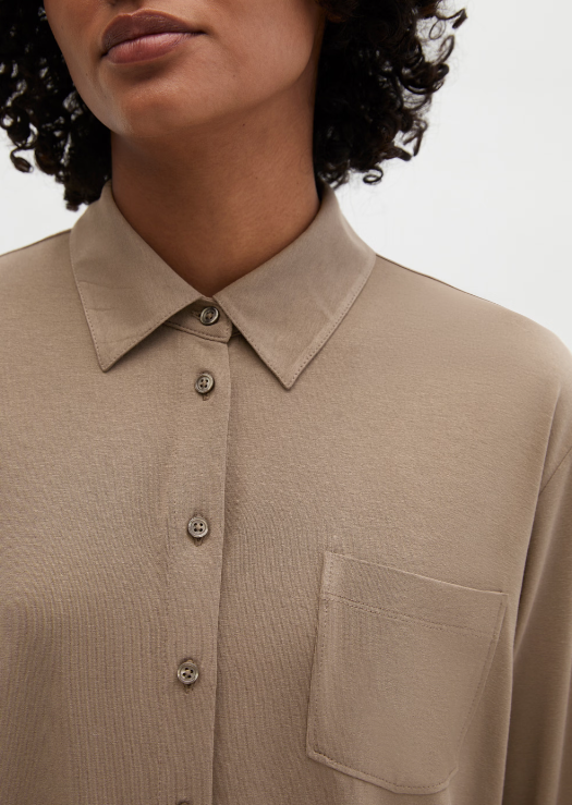 MARC O`POLO Jersey-Bluse aus Viskose-Stretch