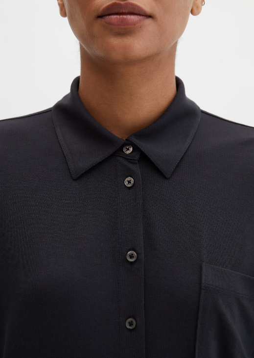 MARC O`POLO Jersey-Bluse aus Viskose-Strech