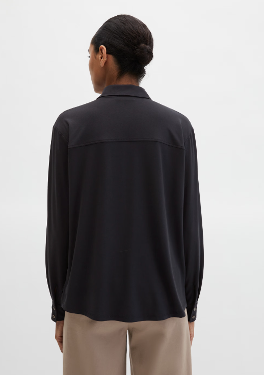 MARC O`POLO Jersey-Bluse aus Viskose-Strech