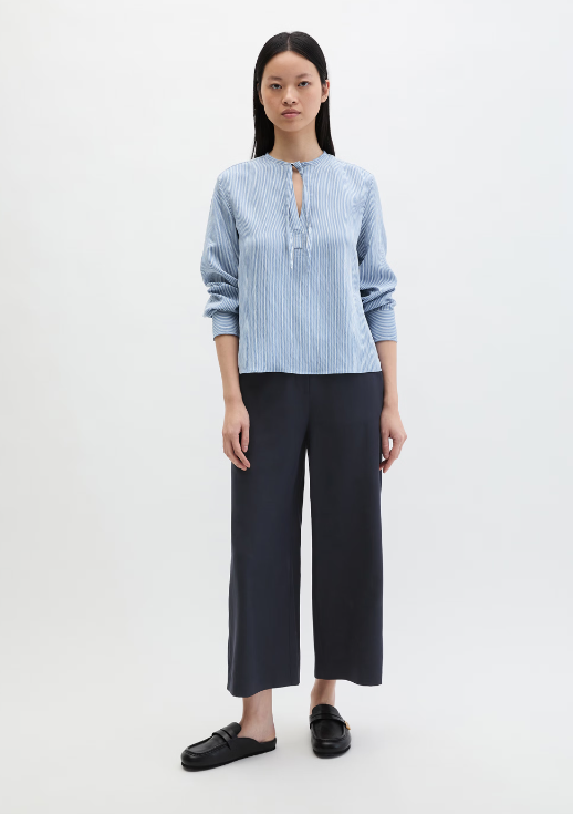 MARC O`POLO Crinkle Streifenbluse