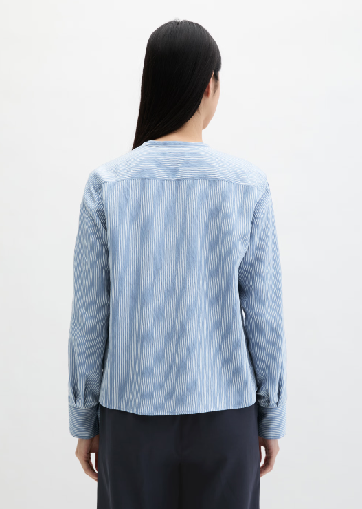 MARC O`POLO Crinkle Streifenbluse