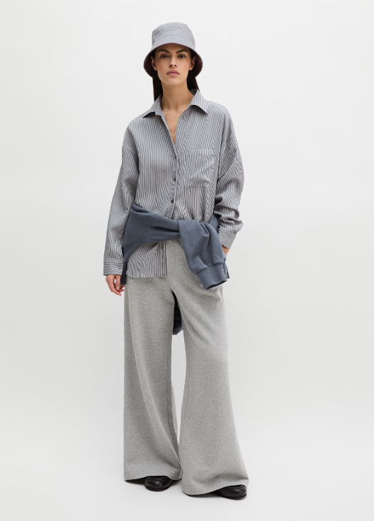 MARC O`POLO Crinkle Streifenbluse