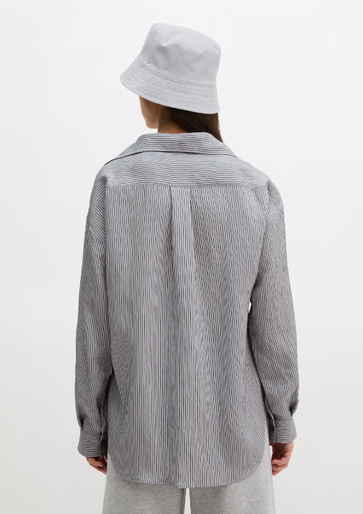 MARC O`POLO Crinkle Streifenbluse