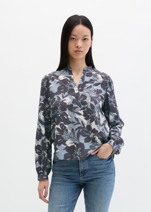 MARC O`POLO fließende Print-Bluse