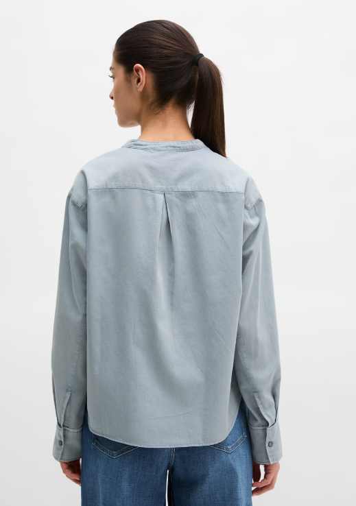 MARC O`POLO Bluse aus Baumwollsatin