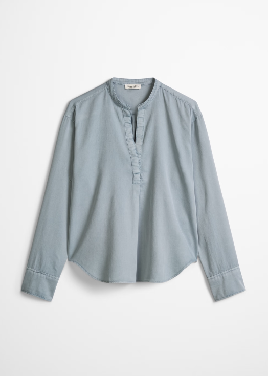 MARC O`POLO Bluse aus Baumwollsatin