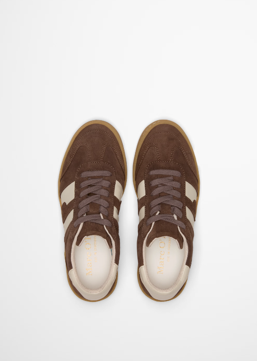 MARC O`POLO Sneaker aus Veloursleder