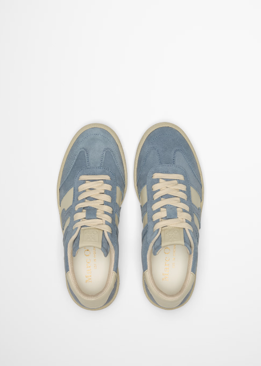 MARC O`POLO Sneaker aus Veloursleder