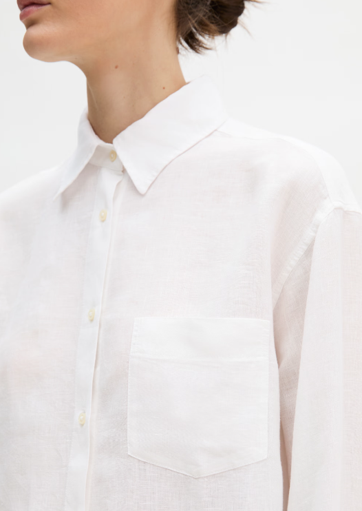 MARC O`POLO Leinenbluse