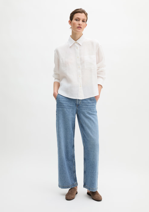 MARC O`POLO Leinenbluse