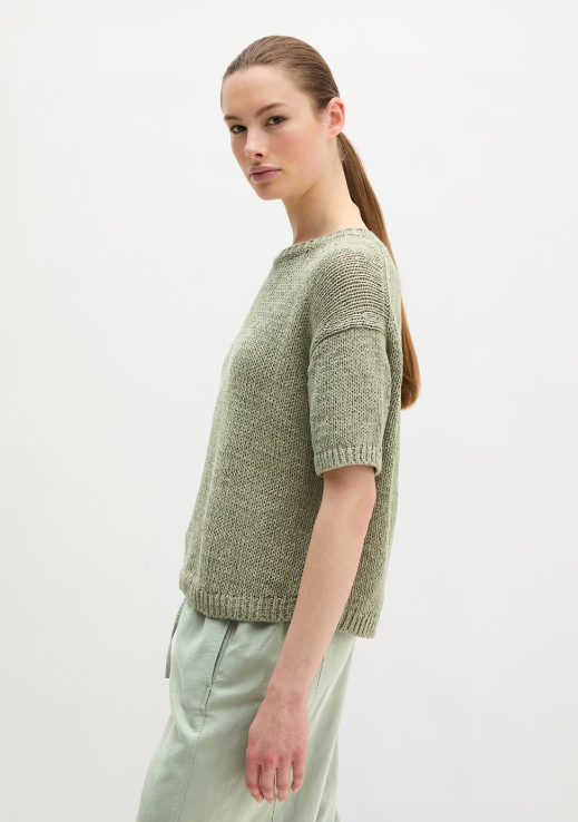 MARC O`POLO 1/2Arm Pullover aus Bändchengarn