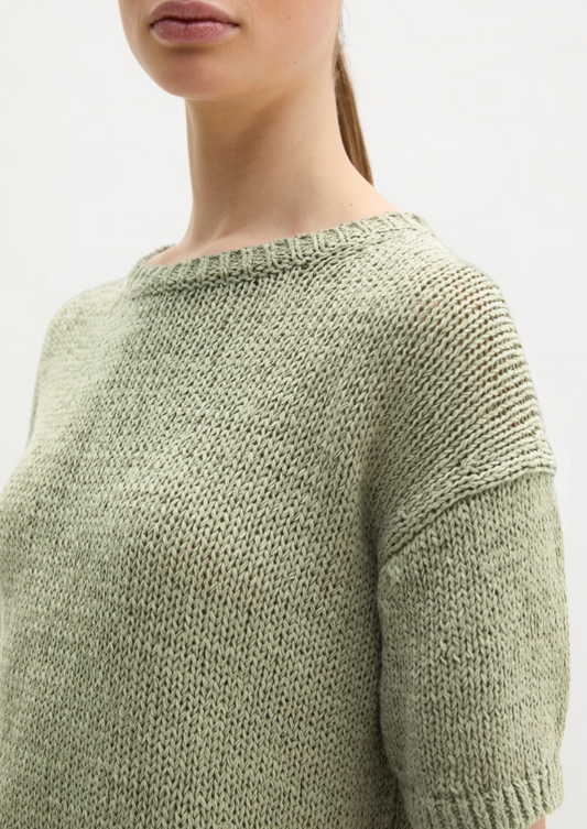 MARC O`POLO 1/2Arm Pullover aus Bändchengarn