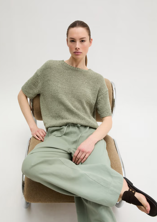 MARC O`POLO 1/2Arm Pullover aus Bändchengarn