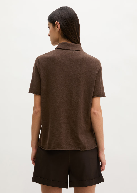 MARC O`POLO Kurzarm Polo-Cardigan