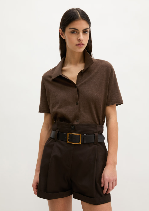 MARC O`POLO Kurzarm Polo-Cardigan