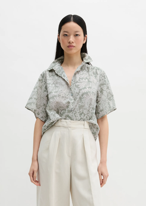 MARC O`POLO Bluse mit sommerlichem Print