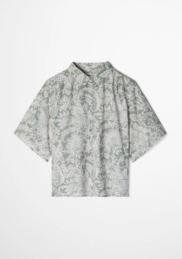 MARC O`POLO Bluse mit sommerlichem Print