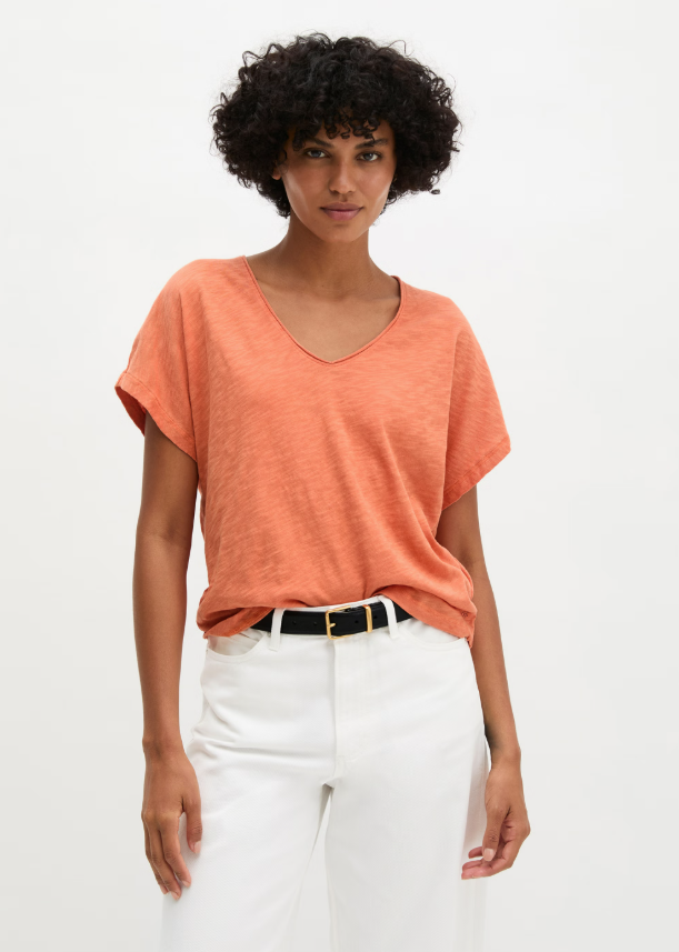 MARC O`POLO T-Shirt aus Slub Jersey