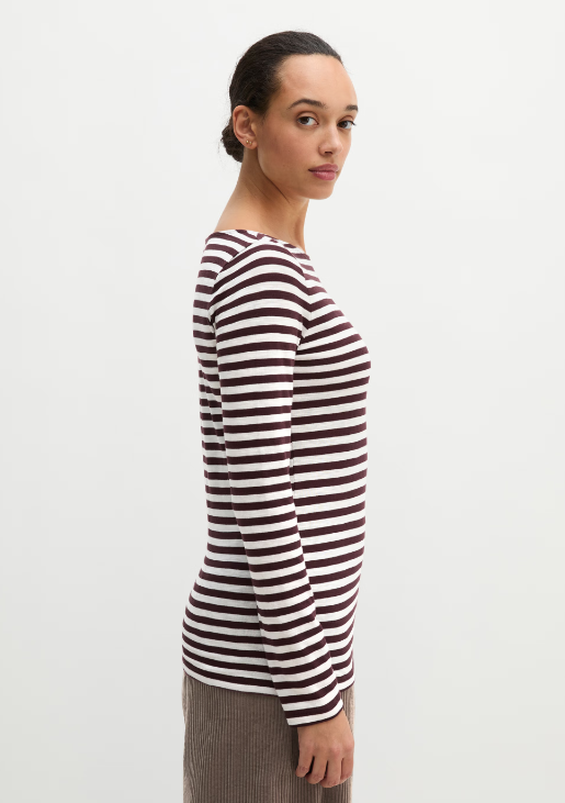 MARC O`POLO gestreiftes Longsleeve aus Organic-Cotton