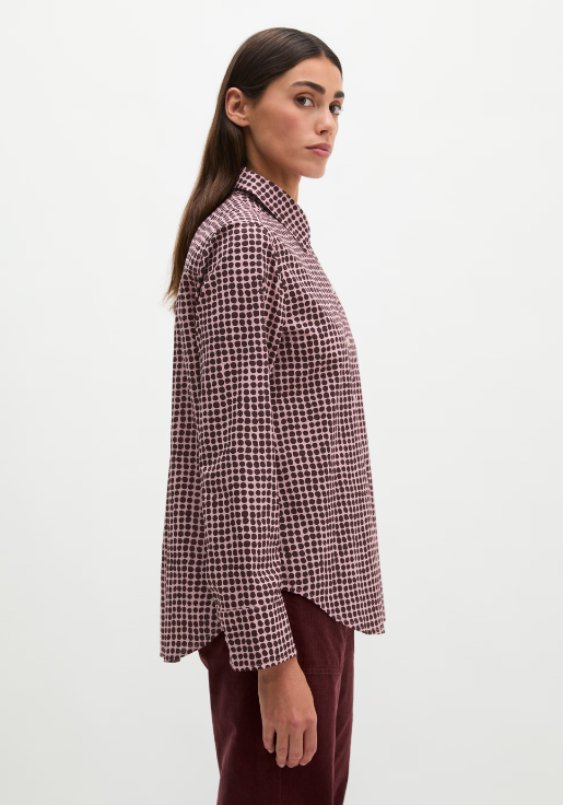 MARC O`POLO Bluse aus Papertouch-Popeline