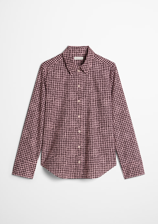 MARC O`POLO Bluse aus Papertouch-Popeline