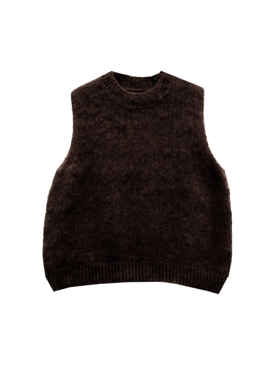 HERRLICHER Pullunder Ella Flora aus Mohair-Mix