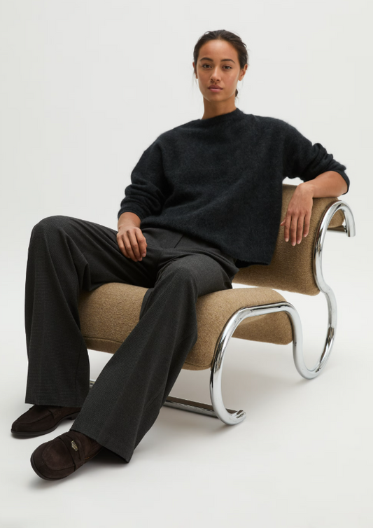 MARC O`POLO kuscheliger Pullover mit gebrushter Oberfläche