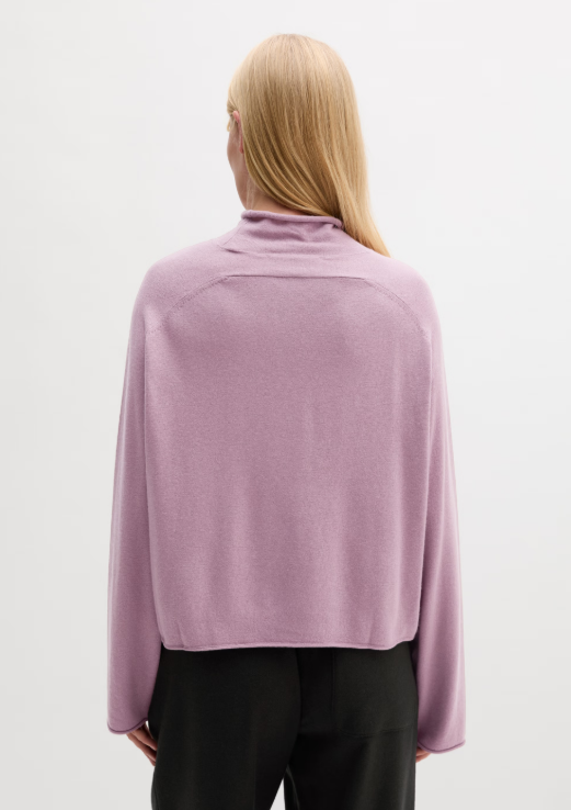 MARC O`POLO Stehkragenpullover aus Schurwolle-Mix