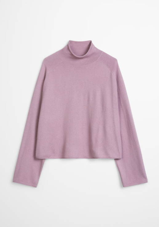 MARC O`POLO Stehkragenpullover aus Schurwolle-Mix