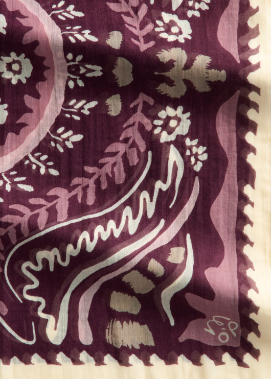 MARC O`POLO Schal mit Allover-Print