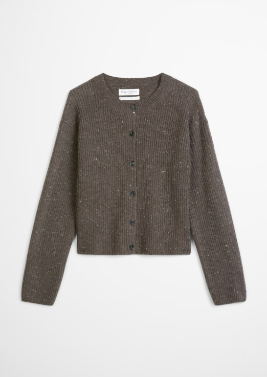 MARC O`POLO Tweed-Cardigan