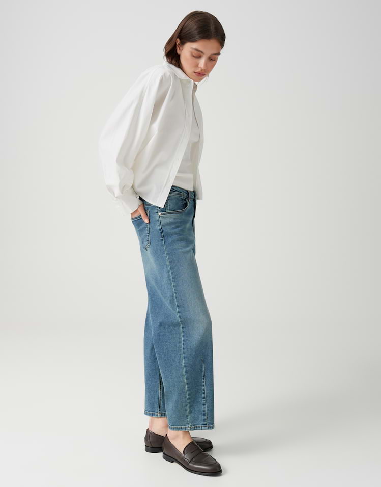 OPUS LISSIE BOLDY Barrel Jeans aus BCI Cotton Mix