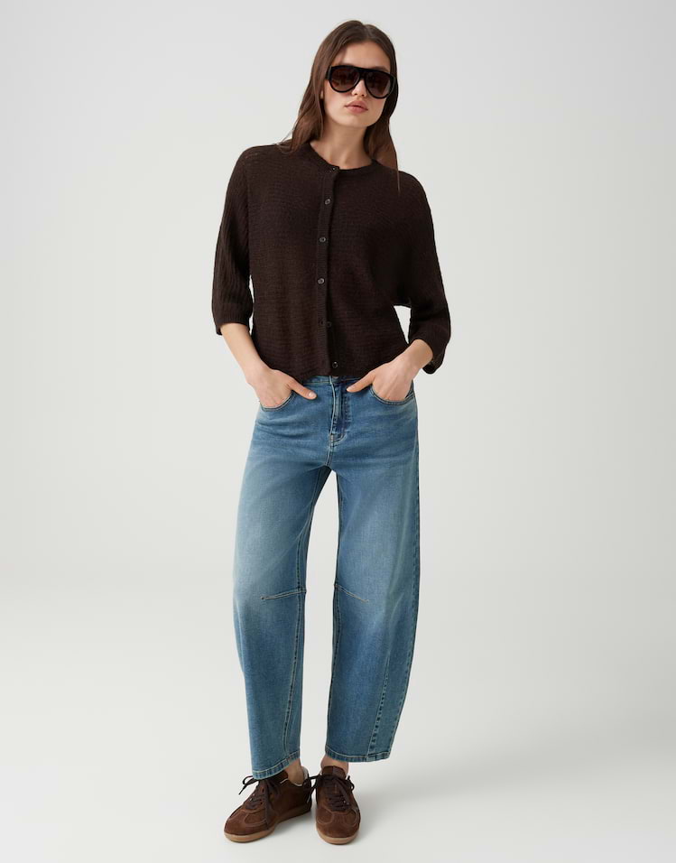 OPUS LISSIE BOLDY Barrel Jeans aus BCI Cotton Mix
